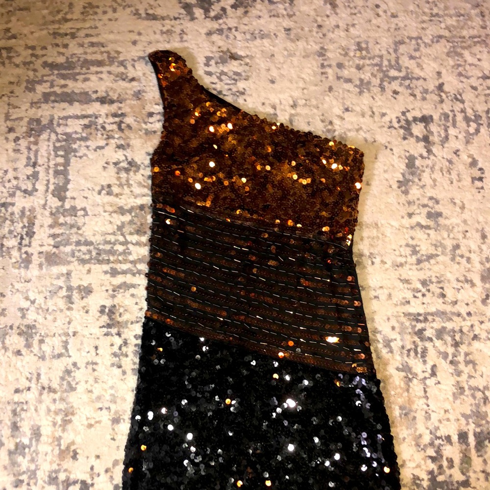Sequin one shoulder top from Wet Seal